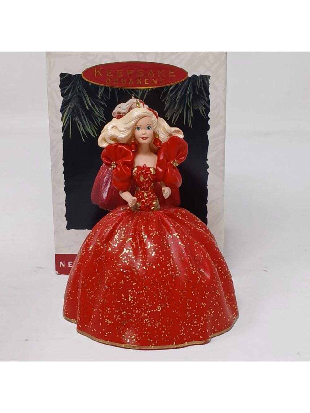 1993 Hallmark Keepsake Ornament Holiday Barbie New Collectors Series #GS-5